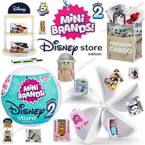 NEW Series 2 Zuru Mini Brands Disney Store Edition 5 Surprise Toys * You Pick * - Picture 1 of 70