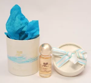 EAU DE COURREGES EAU DE TOILETTE 5 ML. 0.17 FL.OZ VINTAGE - DAMAGED BOX - Picture 1 of 4