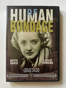 OF HUMAN BONDAGE (1934) Bette Davis/Leslie Howard | 2004 DVD - VG/VG - Picture 1 of 3