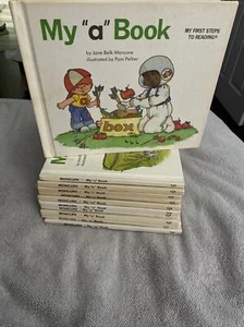 MY FIRST STEPS TO READING. ABCs Book 1984 Set Of 11 - Picture 1 of 4