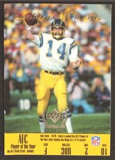 1999 Upper Deck Century Legends Football Card #180 Dan Fouts