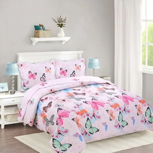 Kids Bedspread Quilts Set Throw Blanket for Teens Boys Girls Bedding Twin, A72 - Picture 1 of 5