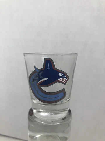 Vancouver Canucks 2oz. Primary Logo Shot Glass Cover