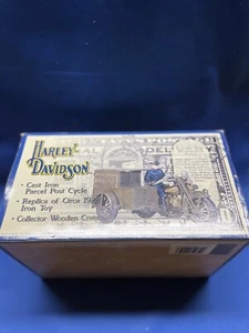 HARLEY DAVIDSON PACCO IN GHISA POST CICLO 1928 REPLICA 1997 RARA!!!! - Foto 1 di 6