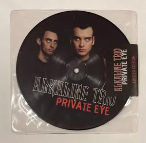 Alkaline Trio -Private Eye Vinyl 7” Limited Edition Picture Disc Vagrant Records - Picture 1 of 2