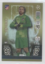 2021-22 Topps Match Attax UCL Limited Edition Gold Jan Oblak #LE21