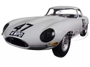 1963 JAGUAR LEICHT E-TYP #47 "COOMBS 4 WPD" 1/18 DRUCKGUSS VON PARAGON 98341 - Bild 1 von 6