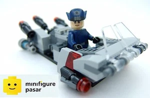 sw832 Lego Star Wars 75166 - First Order Officer Minifigure w Transport Speeder - Picture 1 of 2