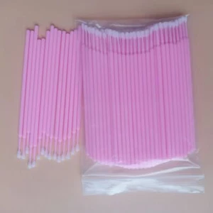 Aplicador Dental Desechable Micro Cepillo Palitos Fino Rosa Puntas Flexibles 20 Paquetes - Imagen 1 de 6