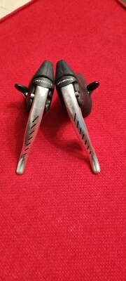 Rare Campagnolo Athena 8 x 2/3 Speed Ergo Power Brake Levers/Shifters Road Bike - Image 1 of 4