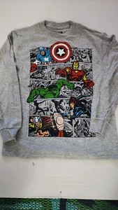 Marvel Rivals Avengers Long Sleeve T-Shirt Boys Multiple Sizes 5 - 18 - Picture 1 of 4