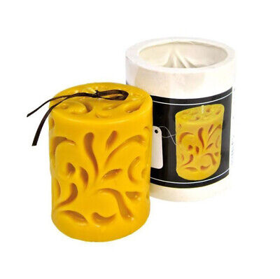 Kerzengießform Stumpenkerze Con Patrones De Silicona Forma Velas Cera De Abeja • 26.99€
