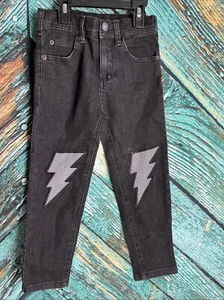New 365 Kids from Garanimals Boys Denim, Black Size 7 - Picture 1 of 3