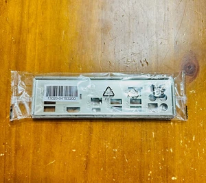 NEUF - PLAQUE ARRIÈRE ASUS PRIME X470 PRO IO SHIELD MÉTAL, ORIGINALE - Vendeur US - Photo 1/3
