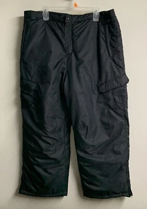 Pantalones AQ Explore The Unknown para hombre esquí nieve esquí snowboard XXL negros nuevos sin etiquetas - Imagen 1 de 8