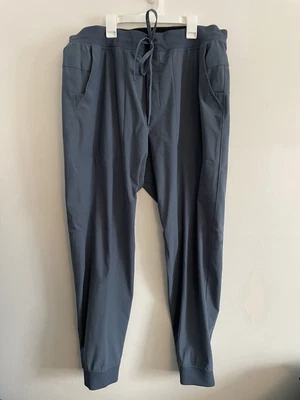 Pantalones de chándal Lululemon ABC Warpstreme para hombre talla 2XL azul gris gimnasio atlético Foto 1 de 4