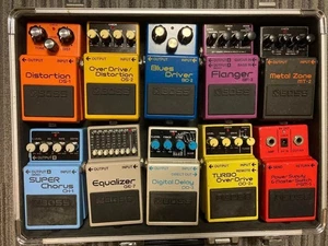 Boss Compact Gitarren-Effekt-Pedal-Set Overdrive Verzerrung Chorus Japan gebraucht - Bild 1 von 4
