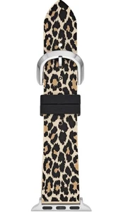Kate Spade New York Apple Watch silicone, bracelet imprimé léopard 38/40 mm - Photo 1 sur 5