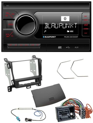 Blaupunkt MP3 Bluetooth DAB 2DIN SD USB Autoradio für Opel Zafira ab 12 jet blac - Bild 1 von 4