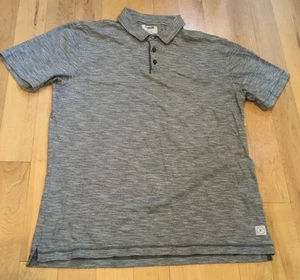 Camisa de golf Linksoul Tempus Fugit gris con 3 botones para hombre talla L - Imagen 1 de 5