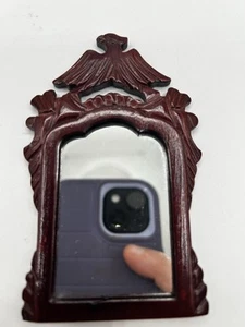 Espejo tocador miniatura para casa de muñecas - Imagen 1 de 7
