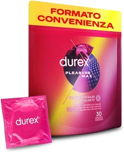 Pleasuremax, Preservativi Con Rilievi E Nervature, 30 Profilattici - Foto 1 di 11