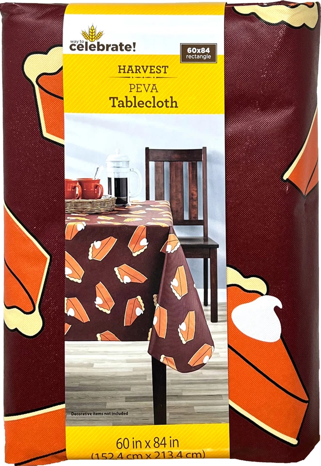 Mantel de vinilo Celebrate Harvest (pastel de calabaza) Foto 1 de 1
