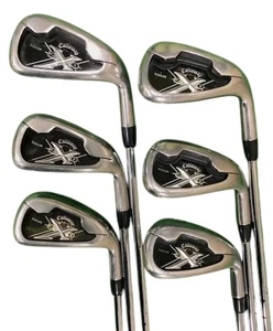 Callaway X-20 TOUR Iron Set 6pcs 5-Pw Memphis 10 DB UNIFLEX RH Used from JAPAN - Picture 1 of 6