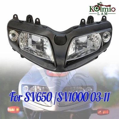 Conjunto de faros de motocicleta Fit SUZUKI SV650 SV1000 SV Foto 1 de 4