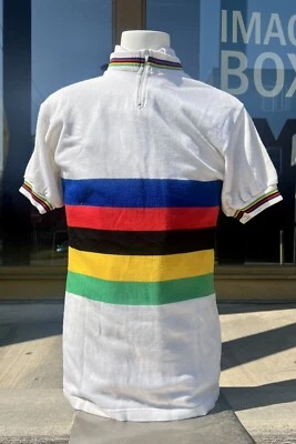 Camiseta deportiva de ciclismo vintage Torino UCI Campeonato Mundial manga corta mediana Foto 1 de 4