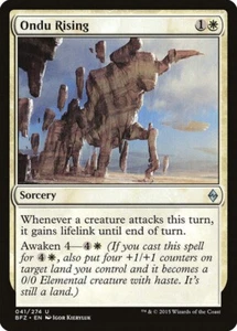 ONDU RISING X 4 N/M- BATTLE FOR ZENDIKAR MAGIC THE GATHERING - Picture 1 of 1