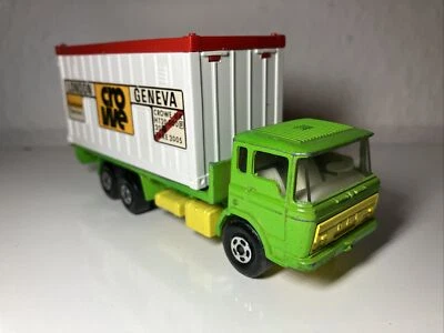Matchbox Lesney SUPER KINGS  DAF TRUCK K-13/20 1971 + Container Sammler Auto - Bild 1 von 4