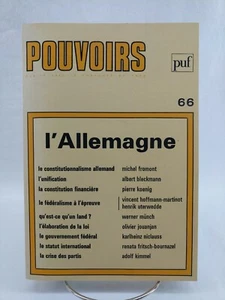 Pouvoirs 66, l'Allemagne 1993 - Imagen 1 de 6