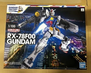 Bandai Gundam Factory Yokohama Original 1/100 RX-78F00 Gundam RARE NEW - Picture 1 of 6