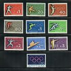 B509   Uruguay  1965  Olympics   10v.     MNH