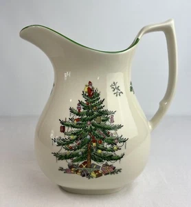 Spode CHRISTMAS TREE 8” Large Water Pitcher/Large Jug 48 oz - New With Tag - Picture 1 of 12