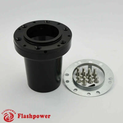 Steering Wheel Hub Adapter Boss Kit Jaguar XJ12 XJ6 XJS 1975-86 Black - Image 1 of 4