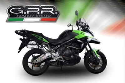 Silenciador de escape Kawasaki Versys 650 2006-2014 GPR Furore homologado nuevo Foto 1 de 4