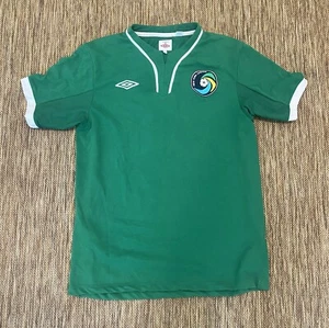 Vintage Umbro New York Cosmos Fußballteam #25 Shirt Herren Größe 44 grün - Bild 1 von 5