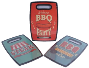 Schneidebrett mit verschiedenen Motiven - Bild 1 von 4