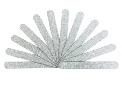 5000pcs Mini Manicure Nail File Zebra 100/100 Grit Wood Center 13cm Travel Size - Image 1 of 4