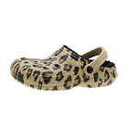 Crocs N7025* Unisex Leopard Clueless The Amber Classic Clog Size Men 5 Wo’ 7
