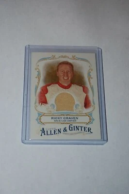 Ricky Craven Relic Card-2016 Topps Allen & Ginter Race Car Driver NASCAR - Image 1 of 2