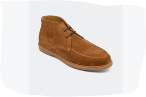 Loake Herren Amalfi Hellbraun Chukka Kastanie Wildleder F Passform Stiefel Authentisch - Bild 1 von 15
