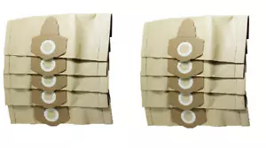 10 x Strong Dust Bags For Vacmaster 20L 30L Wet And Dry Vacuum Cleaners Hoover - Picture 1 of 4