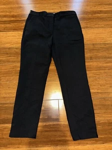 Ladies Zara navy Blue dress pants Size large Great Condition - Picture 1 of 3