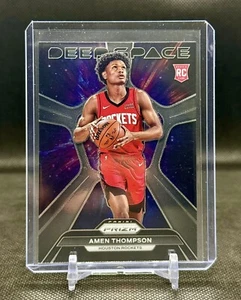 Panini Prizm DEEP SPACE #4 2023-24 Amen Thompson RC Rockets - Imagen 1 de 2