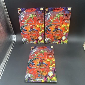 1994 Fleer Amazing Spider-Man 1st Edition Marvel Trading Card Uncut Promo - Picture 1 of 6