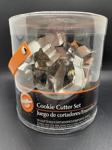 Wilton Halloween Cookie Cutter Set Metal New - Picture 1 of 3