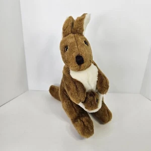 Guangdong Artes y Oficios Canguro Bebé Peluche Joey Mom 9" De Colección Animal de Peluche - Imagen 1 de 10